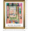 imageWieco Art Framed Wall Art View of Collioure 1905 by Henri Mattise Abstract Colorful Art Matisse Posters Canvas Prints for Wall and Home Office Decorations Bronze Gold FramePink1