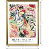 imageWieco Art Framed Wall Art View of Collioure 1905 by Henri Mattise Abstract Colorful Art Matisse Posters Canvas Prints for Wall and Home Office Decorations Bronze Gold FramePink2
