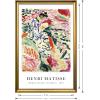 imageWieco Art Framed Wall Art View of Collioure 1905 by Henri Mattise Abstract Colorful Art Matisse Posters Canvas Prints for Wall and Home Office Decorations Bronze Gold FramePink2