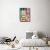 imageWieco Art Framed Wall Art View of Collioure 1905 by Henri Mattise Abstract Colorful Art Matisse Posters Canvas Prints for Wall and Home Office Decorations Bronze Gold FramePink1