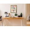 imageWieco Art Framed Wall Art View of Collioure 1905 by Henri Mattise Abstract Colorful Art Matisse Posters Canvas Prints for Wall and Home Office Decorations Bronze Gold FramePink2
