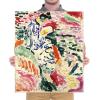 imageWieco Art Framed Wall Art View of Collioure 1905 by Henri Mattise Abstract Colorful Art Matisse Posters Canvas Prints for Wall and Home Office Decorations Bronze Gold FramePink2