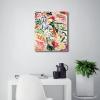 imageWieco Art Framed Wall Art View of Collioure 1905 by Henri Mattise Abstract Colorful Art Matisse Posters Canvas Prints for Wall and Home Office Decorations Bronze Gold FramePink2