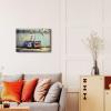imageWieco Art Gallery Wrapped Canvas Prints Life is Short Chill the Duck Out Banksy Boys Artwork Reproduction Graffiti Poster Print on Canvas Wall Art for Bedroom Home Kitchen Decorations16L x 108W