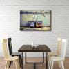 imageWieco Art Gallery Wrapped Canvas Prints Life is Short Chill the Duck Out Banksy Boys Artwork Reproduction Graffiti Poster Print on Canvas Wall Art for Bedroom Home Kitchen Decorations36L x 24W