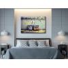 imageWieco Art Gallery Wrapped Canvas Prints Life is Short Chill the Duck Out Banksy Boys Artwork Reproduction Graffiti Poster Print on Canvas Wall Art for Bedroom Home Kitchen Decorations36L x 24W