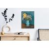 imageWieco Art Glass with Carnations Canvas Prints Wall Art of Van Gogh Famous Floral Oil Paintings Reproduction Classic Flowers Pictures Artwork on for Home Office Decorations Wall DecorLilac