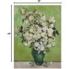 imageWieco Art Glass with Carnations Canvas Prints Wall Art of Van Gogh Famous Floral Oil Paintings Reproduction Classic Flowers Pictures Artwork on for Home Office Decorations Wall DecorRoses