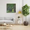 imageWieco Art Gold Framed Art Avenue in Schloss Kammer Park1912 by Gustav Klimt Famous Artwork Oil Paintings Reproduction for Living Room Home Office Decoration