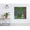 imageWieco Art Gold Framed Art Avenue in Schloss Kammer Park1912 by Gustav Klimt Famous Artwork Oil Paintings Reproduction for Living Room Home Office Decoration24L x 24W