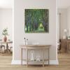 imageWieco Art Gold Framed Art Avenue in Schloss Kammer Park1912 by Gustav Klimt Famous Artwork Oil Paintings Reproduction for Living Room Home Office Decoration33L x 33W