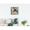 imageWieco Art Large Canvas Prints Wall Art Circles in a Circle 1923 by Wassily Kandinsky Classic Abstract Art Reproductions Canvas Wall Art for Living Room Home Decor Wall Decorations13L x 13W