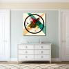 imageWieco Art Large Canvas Prints Wall Art Circles in a Circle 1923 by Wassily Kandinsky Classic Abstract Art Reproductions Canvas Wall Art for Living Room Home Decor Wall Decorations32L x 32W