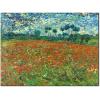 imageWieco Art Large Poppy Field June 1890 Canvas Print of Vincent Van Gogh Wall Art Paintings Reproduction Field Pictures Artwork for Wall Decor and Home Decorations32L x 24W