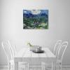 imageWieco Art Olive Trees by Van Gogh Oil Paintings Reproduction Artwork Abstract Canvas Prints Wall Art Stretched and Framed Abstract Landscape Pictures Ready to Hang for Home Office Decorations255L x 20W