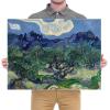 imageWieco Art Olive Trees by Van Gogh Oil Paintings Reproduction Artwork Abstract Canvas Prints Wall Art Stretched and Framed Abstract Landscape Pictures Ready to Hang for Home Office Decorations255L x 20W