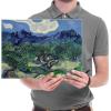 imageWieco Art Olive Trees by Van Gogh Oil Paintings Reproduction Artwork Abstract Canvas Prints Wall Art Stretched and Framed Abstract Landscape Pictures Ready to Hang for Home Office Decorations16L x 12W