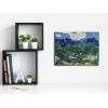 imageWieco Art Olive Trees by Van Gogh Oil Paintings Reproduction Artwork Abstract Canvas Prints Wall Art Stretched and Framed Abstract Landscape Pictures Ready to Hang for Home Office Decorations16L x 12W