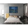 imageWieco Art Starry Night Over the Rhone by Van Gogh Classic Oil Paintings Reproduction Modern Seascape Giclee Canvas Prints Artwork on Canvas Wall Art Ready to Hang for Living Room Home Decorations48L x 36W