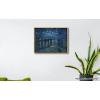 imageWieco Art Starry Night Over the Rhone by Van Gogh Classic Oil Paintings Reproduction Modern Seascape Giclee Canvas Prints Artwork on Canvas Wall Art Ready to Hang for Living Room Home Decorations17L x 13W