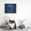 imageWieco Art Starry Night Over the Rhone by Van Gogh Classic Oil Paintings Reproduction Modern Seascape Giclee Canvas Prints Artwork on Canvas Wall Art Ready to Hang for Living Room Home Decorations24L x 20W