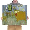 imageWieco Art The Bedroom at Arles Classic Canvas Prints Wall Art of Van Gogh Famous Oil Paintings Reproduction for Bathroom Home Office Decorations Modern Stretched and Framed Abstract24L x 20W