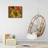 imageWieco Art The Night Cafe in the Place Lamartine in Arles Classic Canvas Prints Wall Art by Van Gogh Famous Abstract Oil Paintings Reproduction Artwork Picture for Kitchen Home Decoration24L x 20W