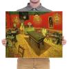 imageWieco Art The Night Cafe in the Place Lamartine in Arles Classic Canvas Prints Wall Art by Van Gogh Famous Abstract Oil Paintings Reproduction Artwork Picture for Kitchen Home Decoration24L x 20W