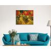 imageWieco Art The Night Cafe in the Place Lamartine in Arles Classic Canvas Prints Wall Art by Van Gogh Famous Abstract Oil Paintings Reproduction Artwork Picture for Kitchen Home Decoration24L x 20W