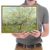 imageWieco Art The White Orchard by Van Gogh Famous Oil Paintings Reproduction Canvas Prints Wall Art Green Tree Picture for Bedroom Home Decorations Modern Stretched and Framed Giclee Artwork17L x 13W
