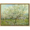 imageWieco Art The White Orchard by Van Gogh Famous Oil Paintings Reproduction Canvas Prints Wall Art Green Tree Picture for Bedroom Home Decorations Modern Stretched and Framed Giclee Artwork17L x 13W