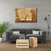imageWieco Art Tree of Life Large Canvas Prints Wall Art by Gustav Klimt Classical Oil Paintings Love Pictures Decor for Living Room Bedroom Home Decorations Modern Stretched and Framed Giclee Artwork36L x 24W