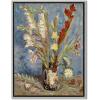 imageWieco Art Vase with Gladioli and China Asters by Van Gogh Famous Oil Paintings Reproduction Modern Floral Giclee Canvas Prints Artwork Abstract Flowers Pictures on Canvas Wall Art162L x 122W