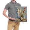 imageWieco Art Vase with Gladioli and China Asters by Van Gogh Famous Oil Paintings Reproduction Modern Floral Giclee Canvas Prints Artwork Abstract Flowers Pictures on Canvas Wall Art162L x 122W