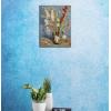 imageWieco Art Vase with Gladioli and China Asters by Van Gogh Famous Oil Paintings Reproduction Modern Floral Giclee Canvas Prints Artwork Abstract Flowers Pictures on Canvas Wall Art16L x 12W