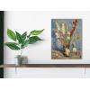 imageWieco Art Vase with Gladioli and China Asters by Van Gogh Famous Oil Paintings Reproduction Modern Floral Giclee Canvas Prints Artwork Abstract Flowers Pictures on Canvas Wall Art16L x 12W