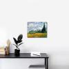 imageWieco Art Wheat Field with Cypresses by Van Gogh Famous Oil Paintings Reproduction Modern Landscape Canvas Prints Artwork Pictures on Canvas Wall Art for Home Office Decorations16L x 12W