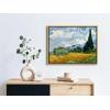 imageWieco Art Wheat Field with Cypresses by Van Gogh Famous Oil Paintings Reproduction Modern Landscape Canvas Prints Artwork Pictures on Canvas Wall Art for Home Office Decorations17L x 13W