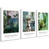 imageWieco Art Canvas Wall Art Set of 3 Henri Matisse Aesthetic Posters The Terrace StTropez The Window Moroccan Landscape Matisse Prints Posters for Home Decorations16x24inchx3pcs40x60cmx3pcs