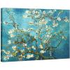imageWieco Art Huge Gallery Wrapped Giclee Canvas Print by Classic Van Gogh Reproductions Almond Blossom Modern Canvas Wall Art Ready to Hang for Living Room Bedroom Home Office Decorations28L x 20W