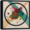 imageWieco Art Large Canvas Prints Wall Art Circles in a Circle 1923 by Wassily Kandinsky Classic Abstract Art Reproductions Canvas Wall Art for Living Room Home Decor Wall Decorations13L x 13W