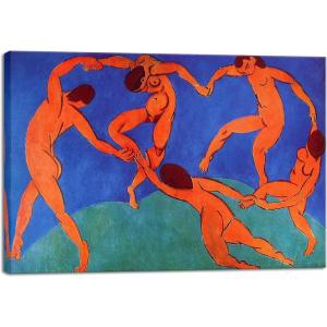 imageWieco Art Canvas Prints Dance by Henri Matisse Abstract Matisse Posters Canvas Wall Art for Wall Decor and Home Office Decorations16L x 108W