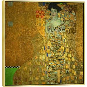 imageWieco Art Portrait of Adele BlochBauer I1907 by Gustav Klimt Famous Paintings Canvas Wall Art Bedroom Wall Decor Canvas Prints Artwork for Living Room Wall Decorations Home Decor25L x 25W
