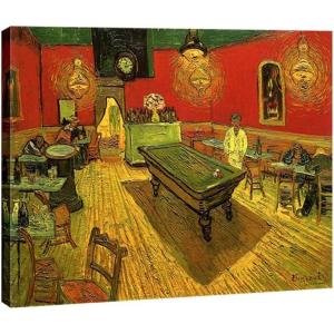 imageWieco Art The Night Cafe in the Place Lamartine in Arles Classic Canvas Prints Wall Art by Van Gogh Famous Abstract Oil Paintings Reproduction Artwork Picture for Kitchen Home Decoration16L x 12W