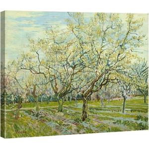 imageWieco Art The White Orchard by Van Gogh Famous Oil Paintings Reproduction Canvas Prints Wall Art Green Tree Picture for Bedroom Home Decorations Modern Stretched and Framed Giclee Artwork24L x 20W