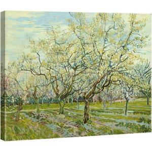 imageWieco Art The White Orchard by Van Gogh Famous Oil Paintings Reproduction Canvas Prints Wall Art Green Tree Picture for Bedroom Home Decorations Modern Stretched and Framed Giclee Artwork16L x 12W