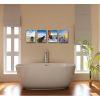imageWieco Art Beach Pictures Canvas Wall Art Bathroom Decor Beach Seaview Wall Decor Ocean Nautical Bathroom Pictures Canvas Painting Bedroom Art Bathroom Accessories Coastal Themed Home Decorations12x12inchx4pcs30x30cmx4pcs