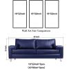 imageWieco Art Blue Ocean Bottom Large Canvas Wall Art for Living Room Beach Theme for Bedroom Wall Decor Seaview Pictures Painting On Canvas Modern Giclee Canvas Prints Artwork for Home Decorations