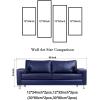 imageWieco Art Blue Rose with Dew Canvas Wall Art Abstract Romantic Flower Pictures Paintings Wall Art for Living Room Bedroom Decorations Wall Decor Large 4 Panels Modern Canvas Prints Artwork12x24x2pcs  12x32x2pcsinch