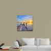 imageWieco Art Bridge Canvas Prints Artwork for Wall Decor Stretched Art work Modern Canvas Wall Art for Home and office Decoration Landscape Picture Print on Canvas Art 20 by 20 inchBridge